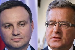 Andrzej Duda i Bronisław Komorowski Duda Komorowski