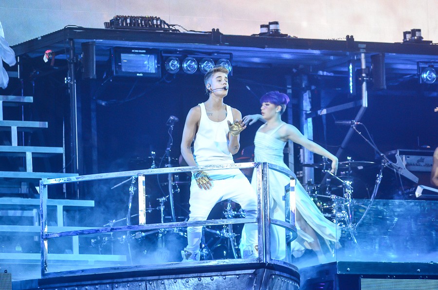 Justin Bieber koncert w Polsce [Łódź, Atlas Arena] (fot. Darek Kawka / Onet)