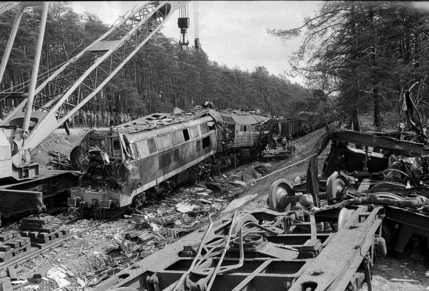 Katastrofa kolejowa w Otłoczynie, 1980 r.