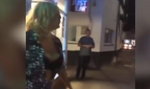 Wstrząsające wideo! Półnaga kobieta pobita na ulicy