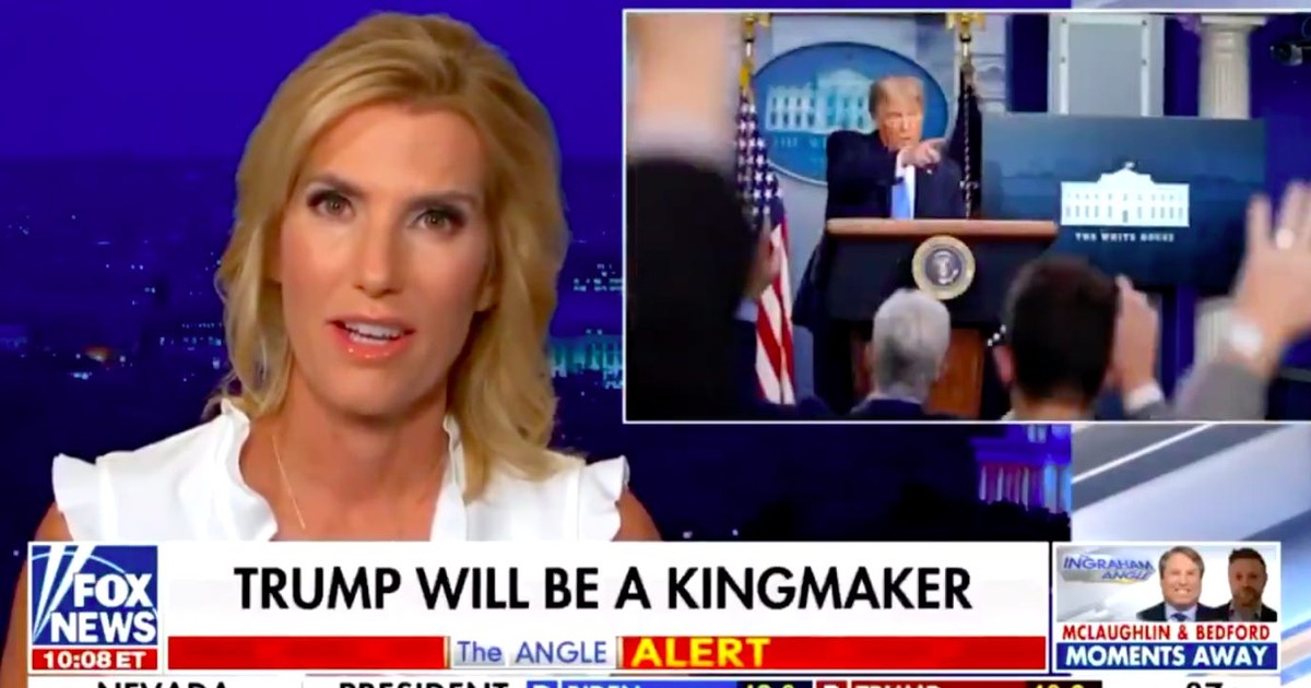 Fox News host Laura Ingraham advises Trump to accept defeat with 'grace ...