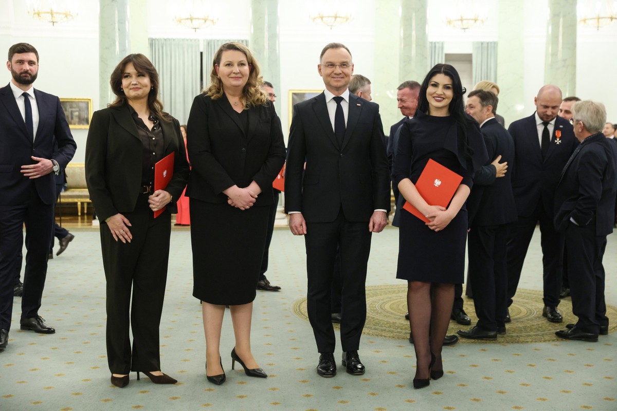 Andrzej Duda, Nikodem Rachoń, Diana Głownia, Katarzyna Pawlak-Mucha