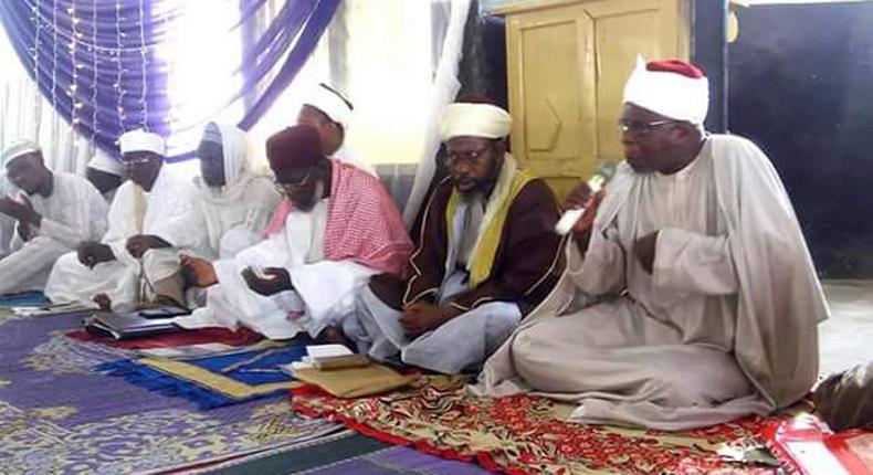 This is an illustrative photo of Nigerian Islamic Scholars and Clerics.