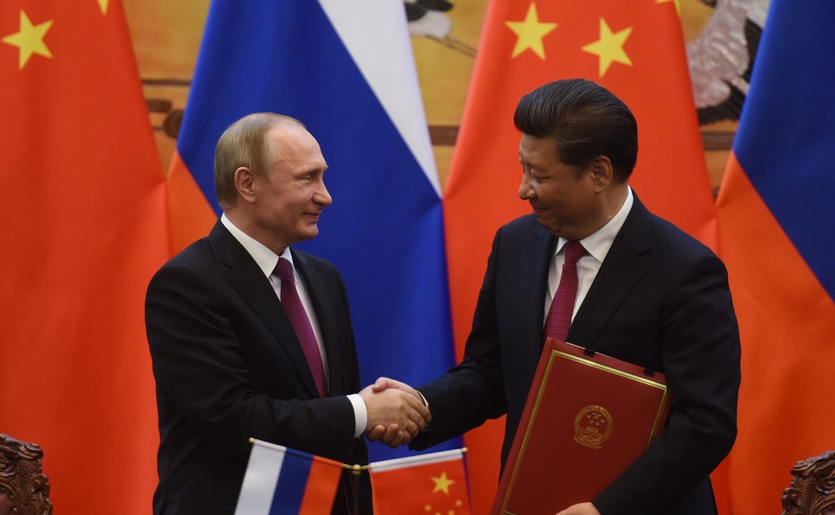 Władimir Putin i Xi Jinping