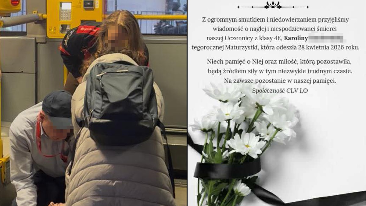 18-latka reanimowana w autobusie nie żyje. Dziś miała zdawać maturę
