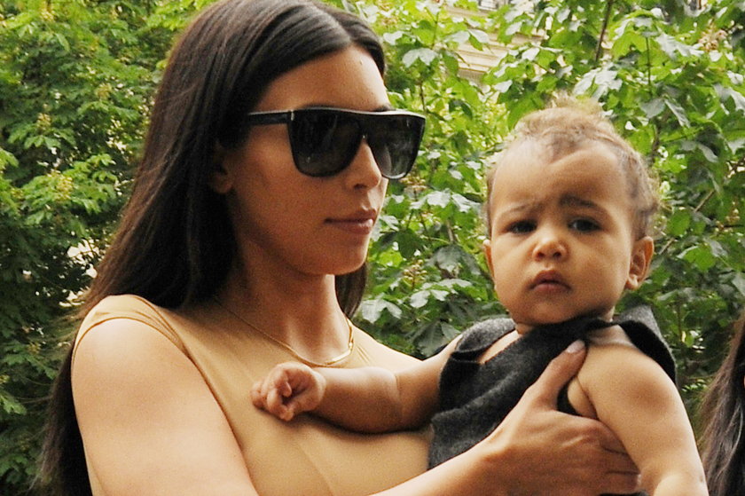 Kim Kardashian i North West