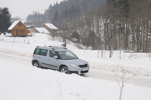 Skodą Yeti po Czeskiej Republice: Zimowa wyprawa do kraju Yeti