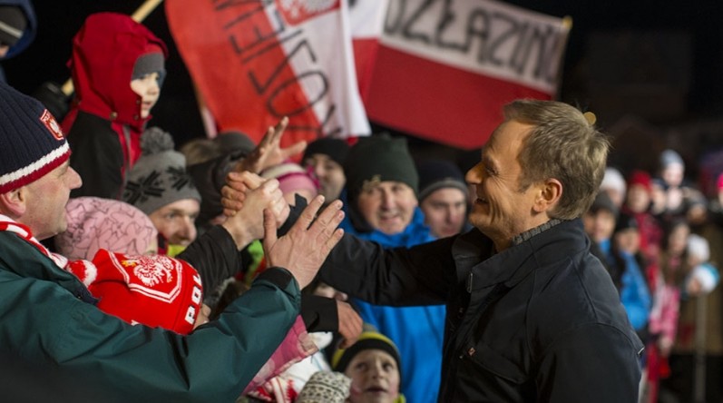 Donald Tusk kibicuje Polakowi