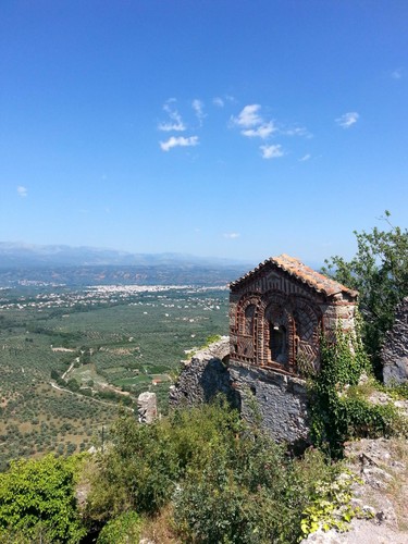 MISTRA, Grecja. Kamienne opuszczone miasto