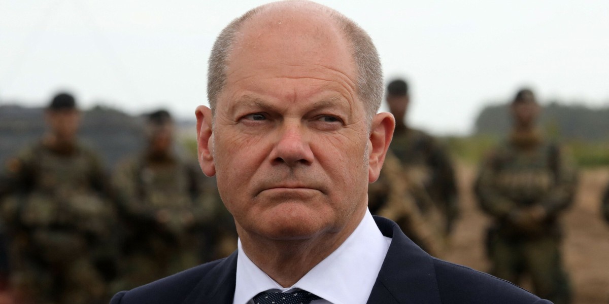 Kanclerz Niemiec Olaf Scholz