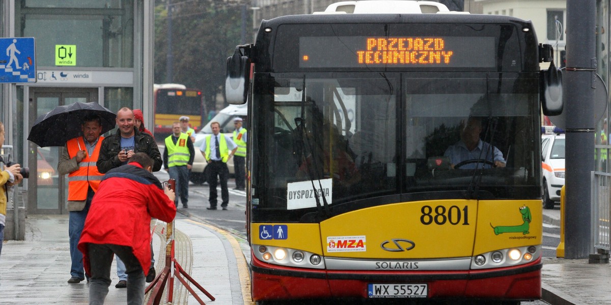 Autobus warszawskiej komunikacji miejskiej