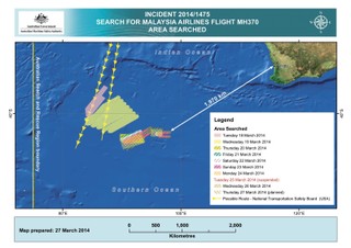 Znaleziono kolejne części boeinga Malaysian Airlines