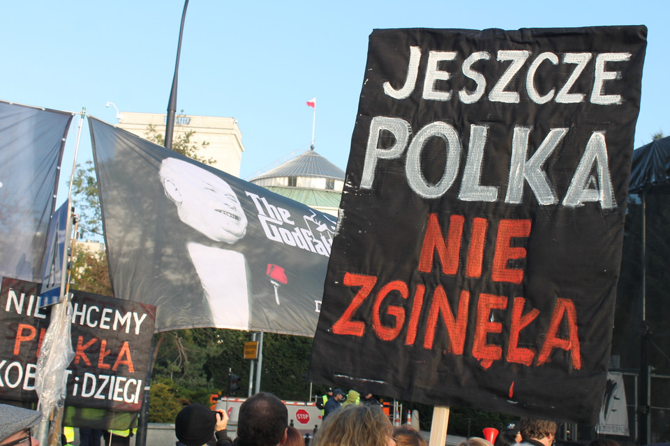 Strajk Kobiet Czarny Protest Sejm. Piotr Halicki 6