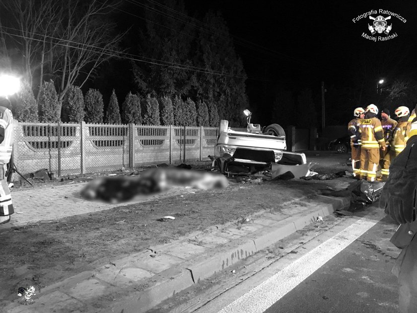 Tragiczny finał pościgu, nie żyją dwie osoby