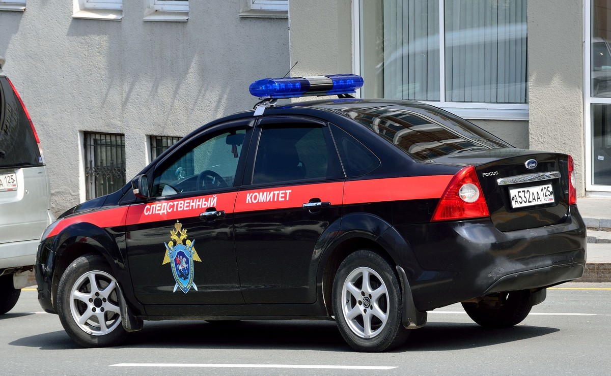 Radiowóz rosyjskiego Komitetu Śledczego