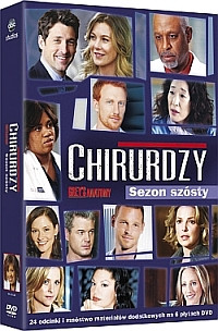 Okładka DVD serialu "Chirurdzy"