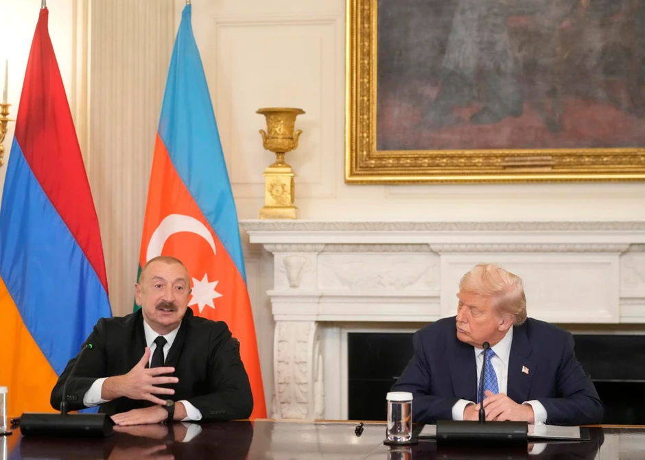 Aliyev Trump Pashinyan