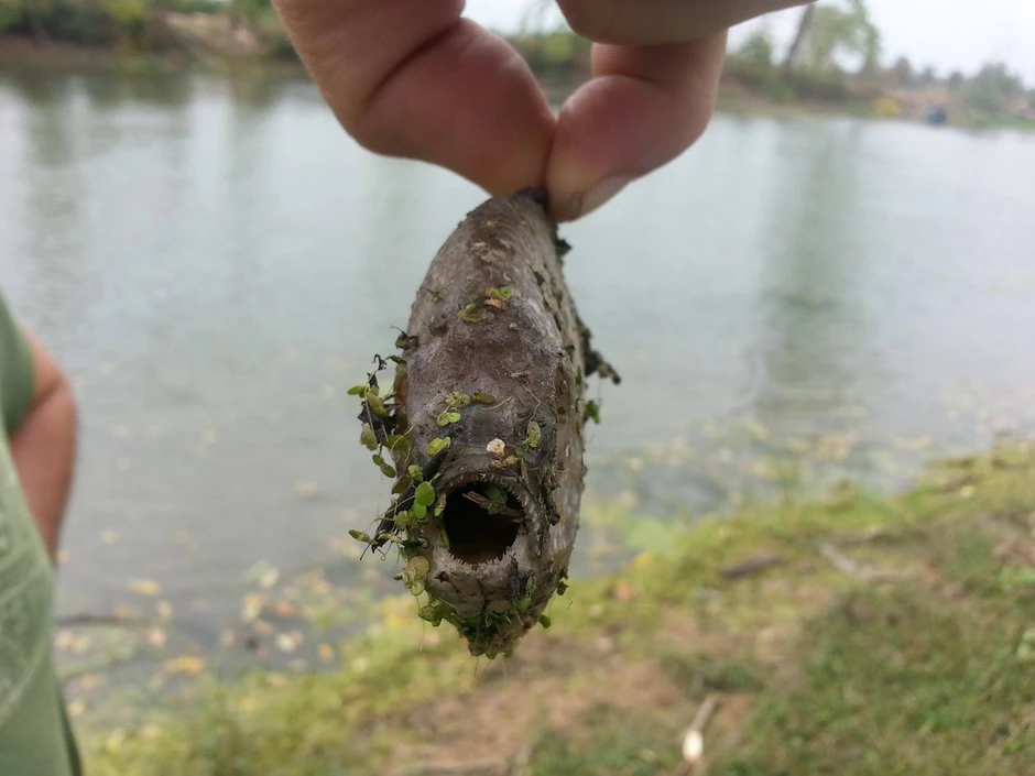 U šoku i strahu ribu je odmah vratio u reku