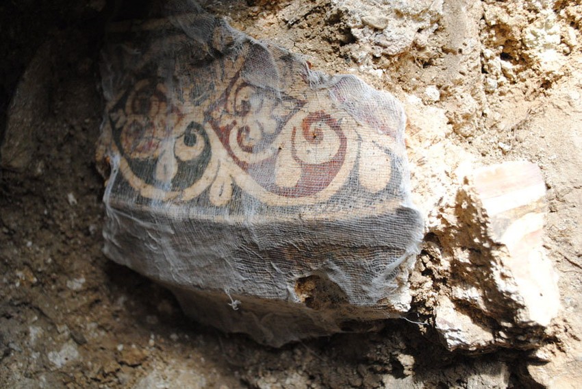Freske iz jedne od rudničkih kuća