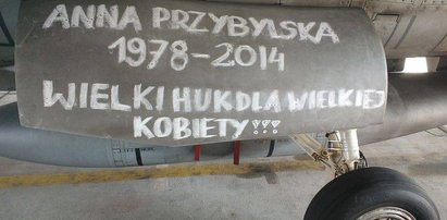 Przybylska na myśliwcu F-16. Wyjątkowe pożegnanie