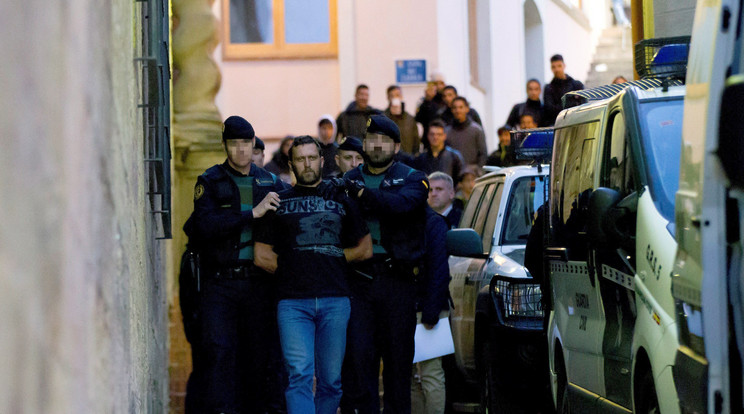 F. Norbertet végül Spanyolországban fogták el a rendőrök /Fotó: MTI - EPA - Antonio Gracia
