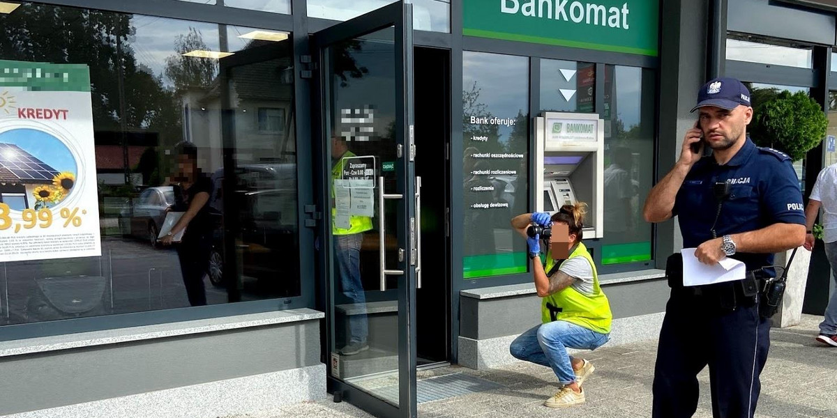 Napad na bank w Opolu. Trwa obława