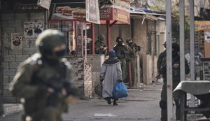 Izraelska vojska u izbegličkom kampu Balata na Zapadnoj obali 1. februara