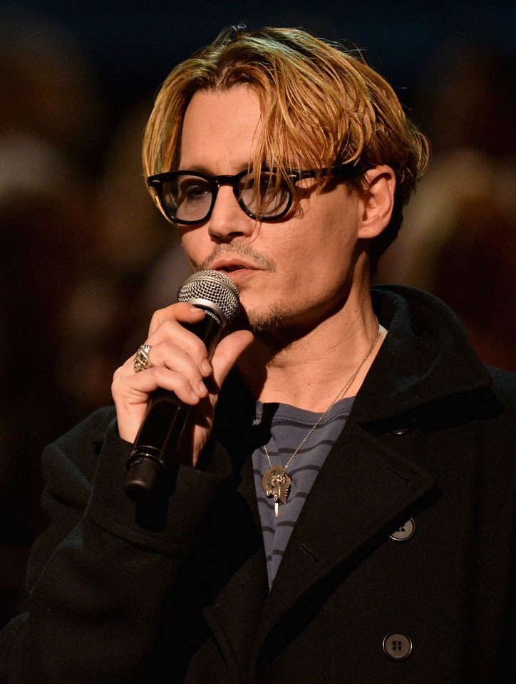 Johnny Depp w 2014 roku