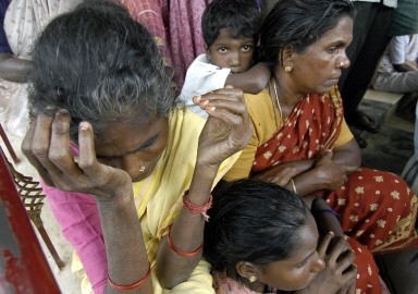 INDIA-ASIA-QUAKE-TSUNAMI-RELIEF-CAMP