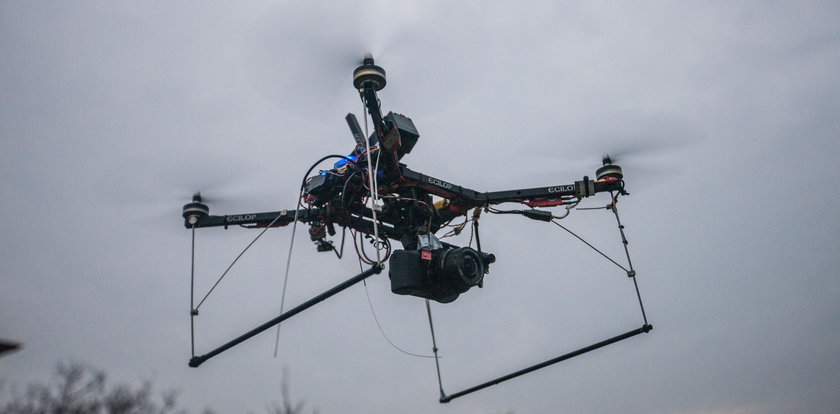 Coraz więcej dronów w Krakowie