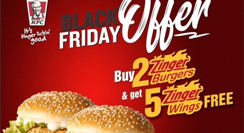 KFC crispy Black Friday