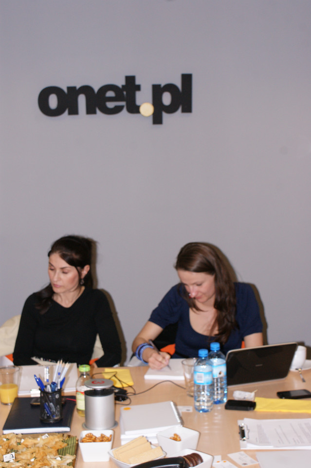 Magdalena Kowalczyk i Marzena Suchan z Onet.pl - organizatorki plebiscytu.