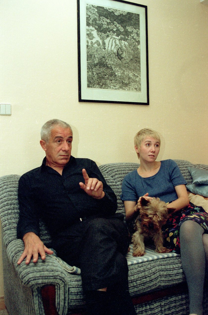 Olga Sawicka i Zbigniew Zapasiewicz