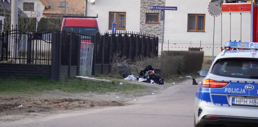 Wyszła na spacer z maleństwem. Zmiótł ich srebrny mercedes. Tak zachowali się mężczyźni z auta