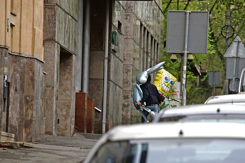 Baloni Duška Dugouška i Sunđer Boba stigli su na kućnu adresu