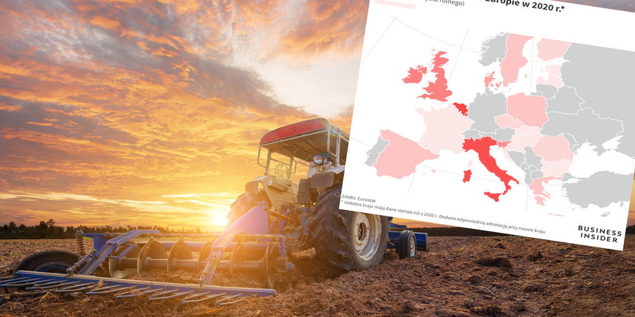 Ceny gruntów rolnych w Polsce są dużo wyższe niż w regionie, a nawet wyższe niż we Francji, czy Szwecji.