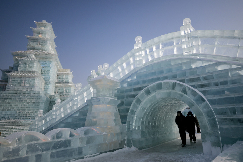 Chiński Festiwal Lodu i Śniegu w Harbinie 2024