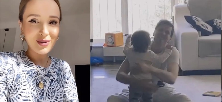 Wojtek Szczęsny wrócił do Mariny i synka: Nasza rodzina wreszcie jest w komplecie