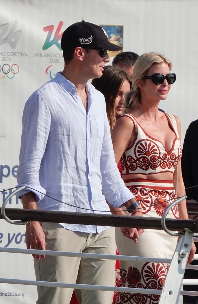 Ivanka Tramp sa porodicom u Veneciji