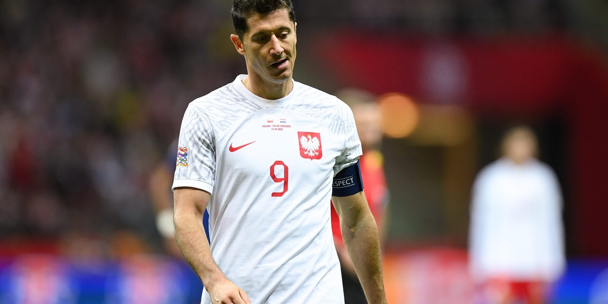 Robert Lewandowski nie miał w czwartek zbyt wielu powodów do zadowolenia.