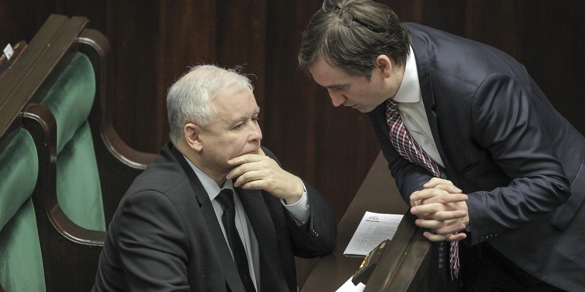 Jarosław Kaczyński i Zbigniew Ziobro