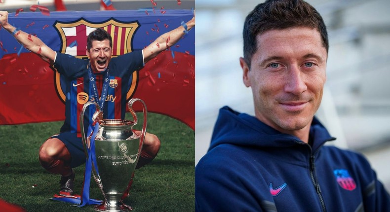 Lewandowski claims Barcelona are Champions League favorites