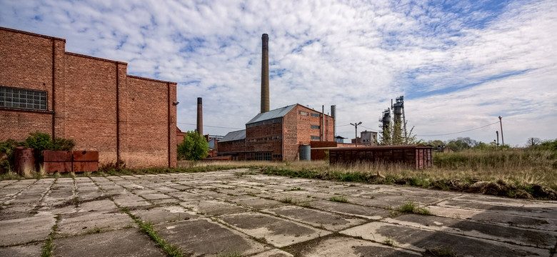 Opuszczona cukrownia w Witaszycach w województwie wielkopolskim