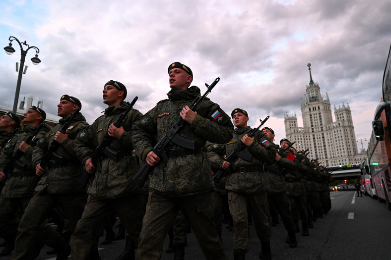 Defilada wojskowa w Moskwie. 2023 r.