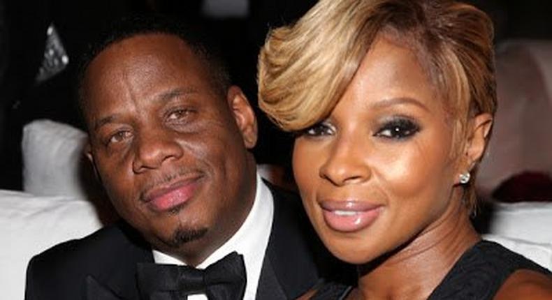 Kendu Isaacs and Mary J. Blige