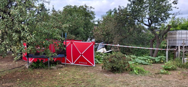 Katastrofa awionetki w Krzycku Wielkim. Zginął wicemistrz Polski w rzucie młotem