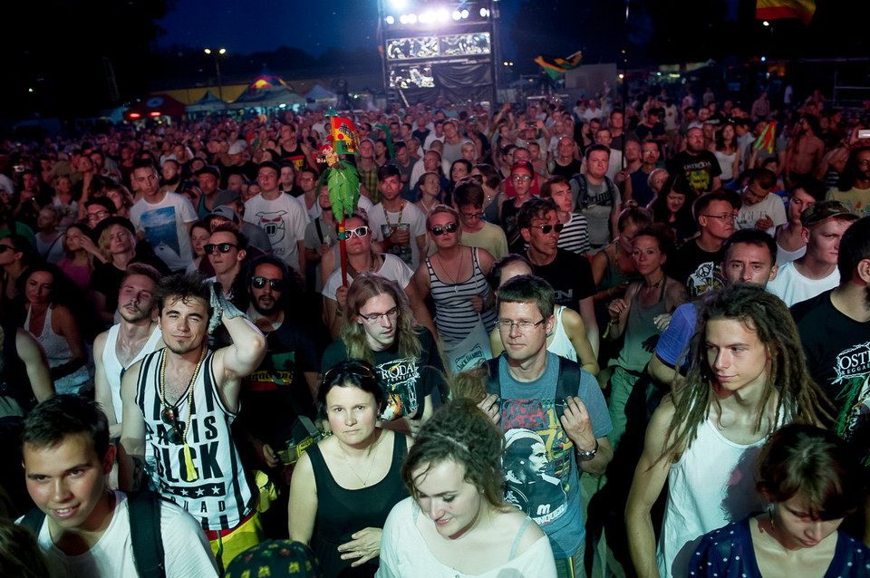 Ostrróda Reggae Festival: publiczność na festiwalu