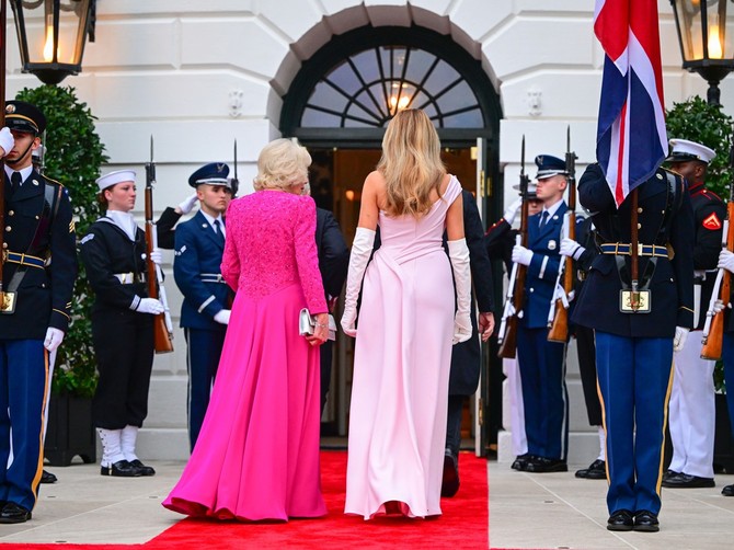 Kamila i Melanija Tramp
