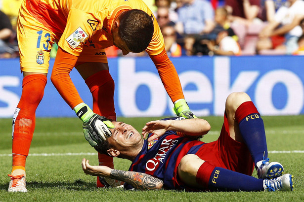 Liga hiszpańska: Messi nie zagra przez dwa miesiące. Kontuzja argentyńskiego piłkarza
