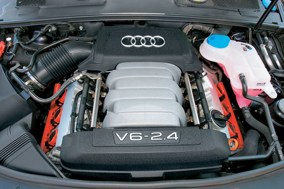 Audi silnik 2.4 V6 - to dobry wybór, ale raczej do 2005 roku